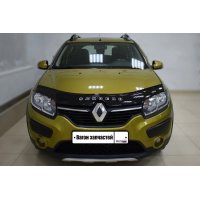 Дефлектор на капот (мухобойка) Renault Sandero 2